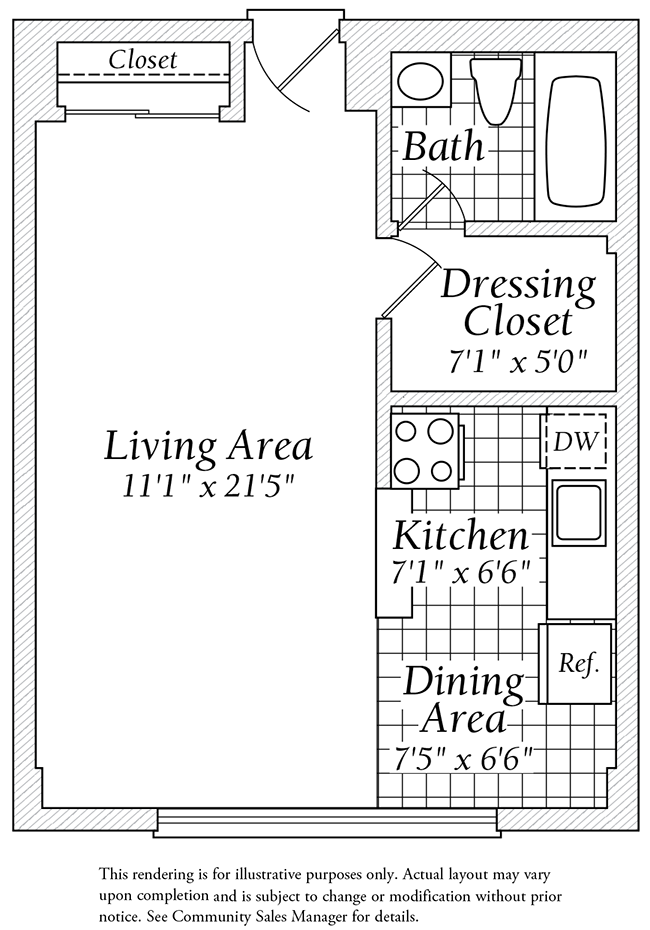 Monument Studio Apartment